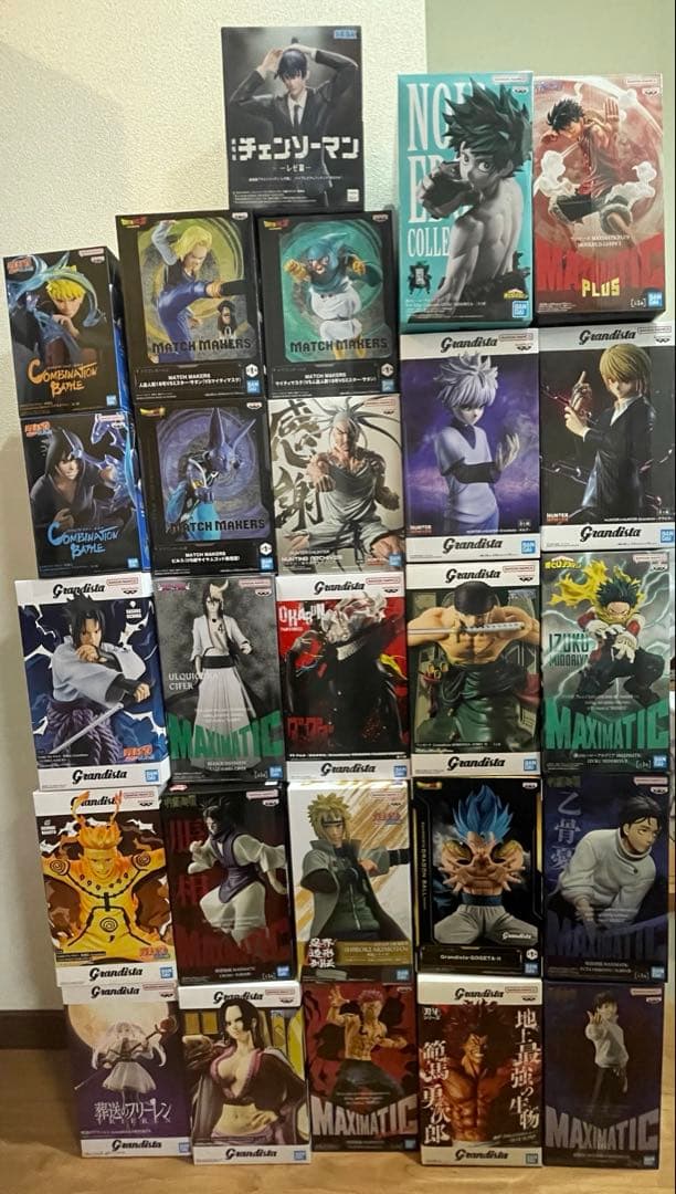 ジャンプ系 プライズ フィギュア 26点 まとめ ヒロアカ ナルト