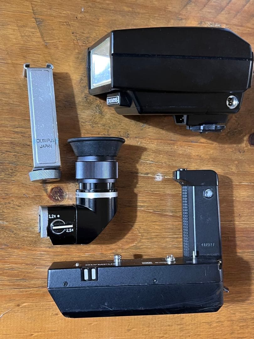 オリンパスセット!カメラ３台、レンズ6本、アクセサリー多数 ばら売りNG