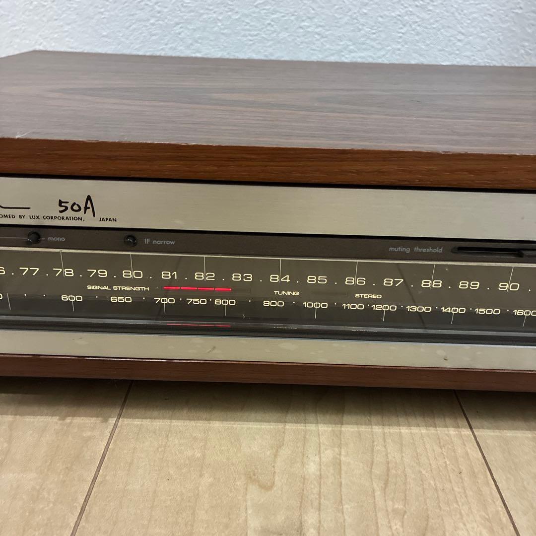 希少　高級チューナー　FM/AMステレオチューナー luxman T-50A