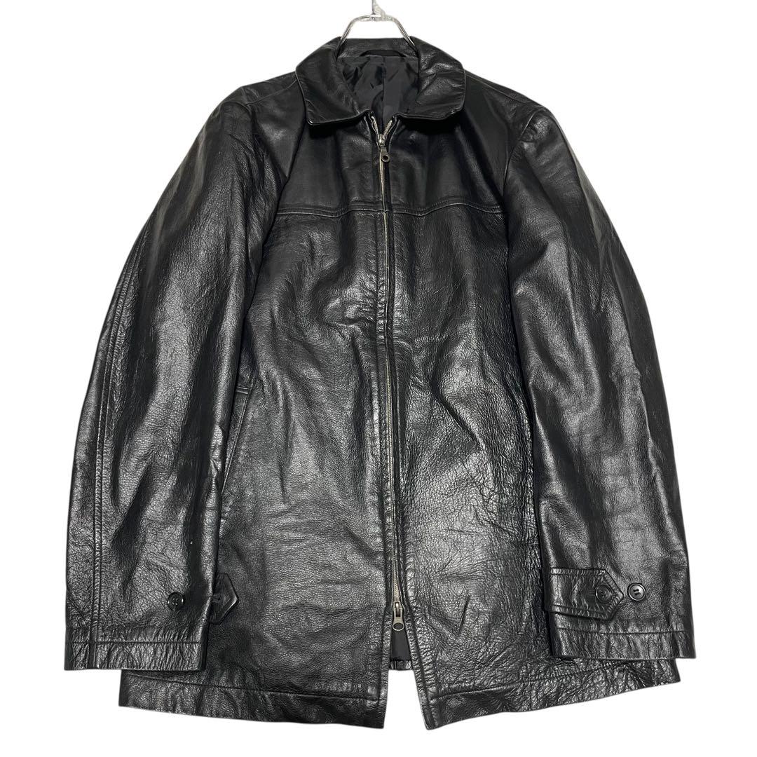 ヨウジヤマモト×DURBAN】A.A.R 牛革 カウレザージャケット 黒 L - メルカリ