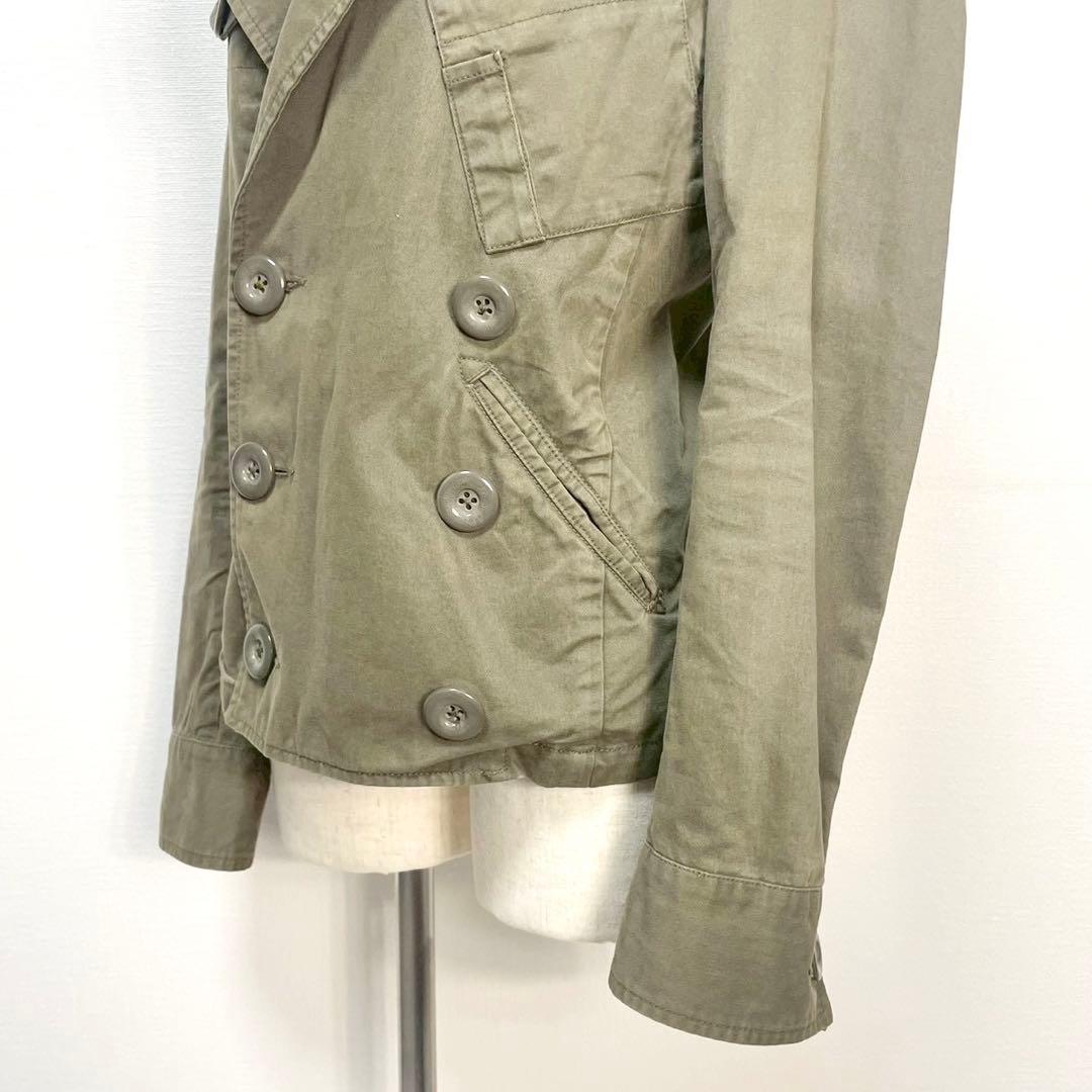 y2k❤️ 00s DIESEL ロゴ デカボタン ダブルジャケット - メルカリ