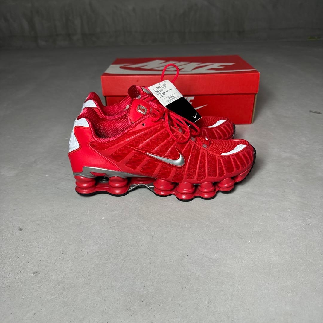 NIKE SHOX TL SPEED RED スピードレッド 赤 27.5 - メルカリ