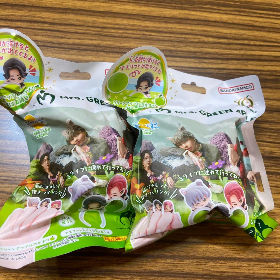 Mrs.GREEN APPLE びっくらたまご 2個セット バスボム バスボール