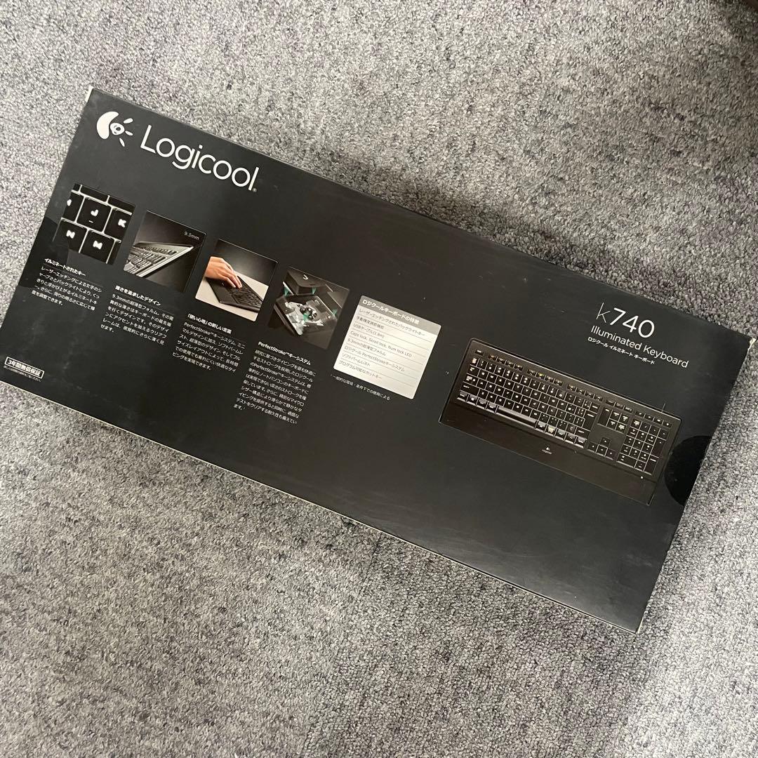 未開封 Logicool K740 イルミネートキーボード ロジクール