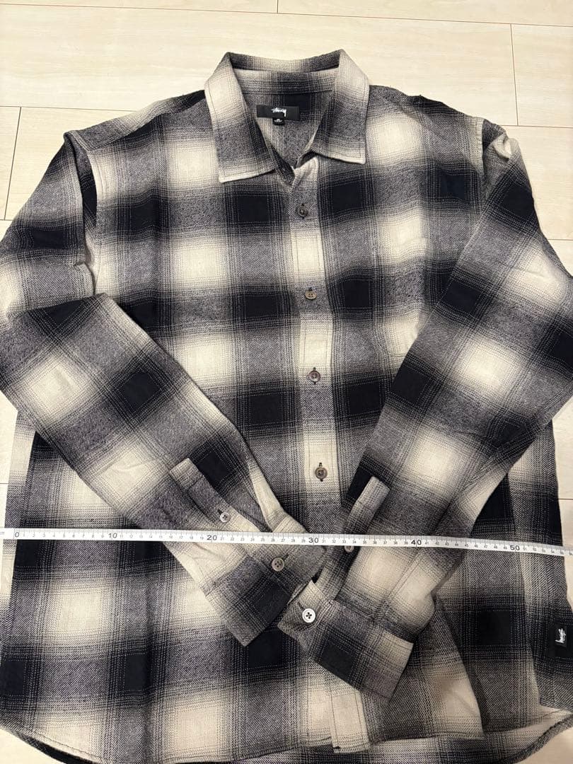 Stussy チェック柄ネルシャツ M STUSSY（ステューシー） シャツ 長袖 メンズ June Plaid ( stussy