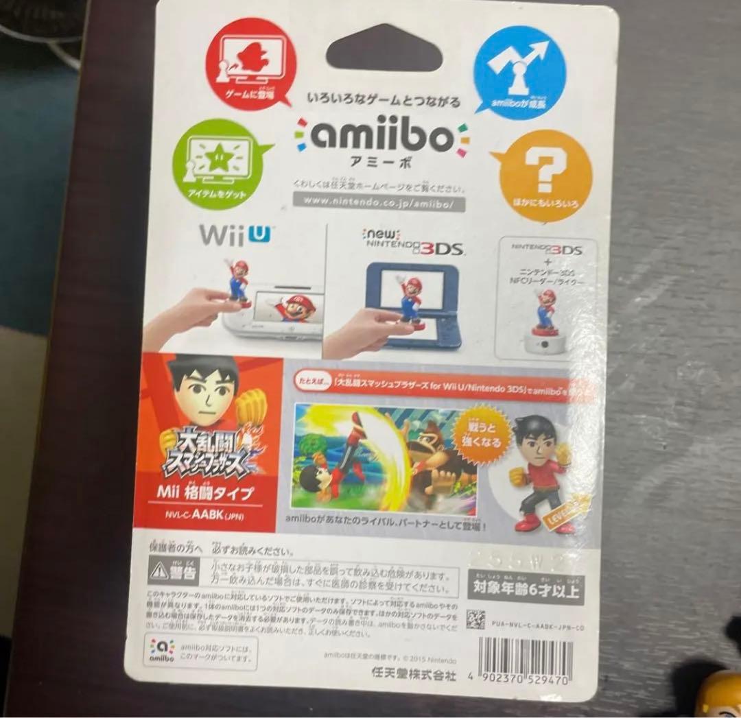 amiibo Miiファイター 三体セット L108797235 - Nintendo Switch安い