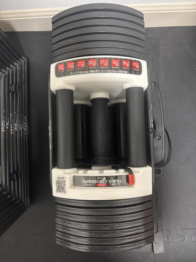 FIELDOOR クイックダンベル/ブロックダンベル 40.5kg　②