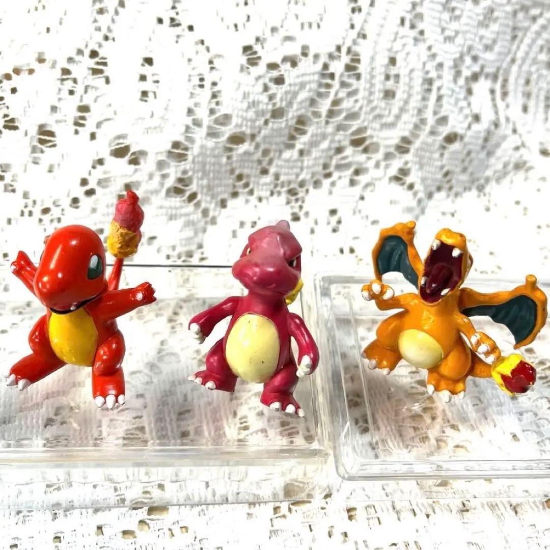 ポケモン ヒトカゲ リザード リザードン フィギュア モンコレ TOMY