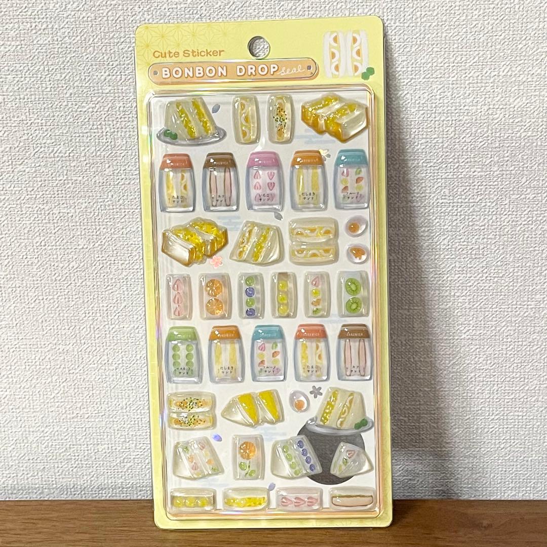 正規品 ボンボンドロップシール たまごサンド 和柄 新作 レア ③
