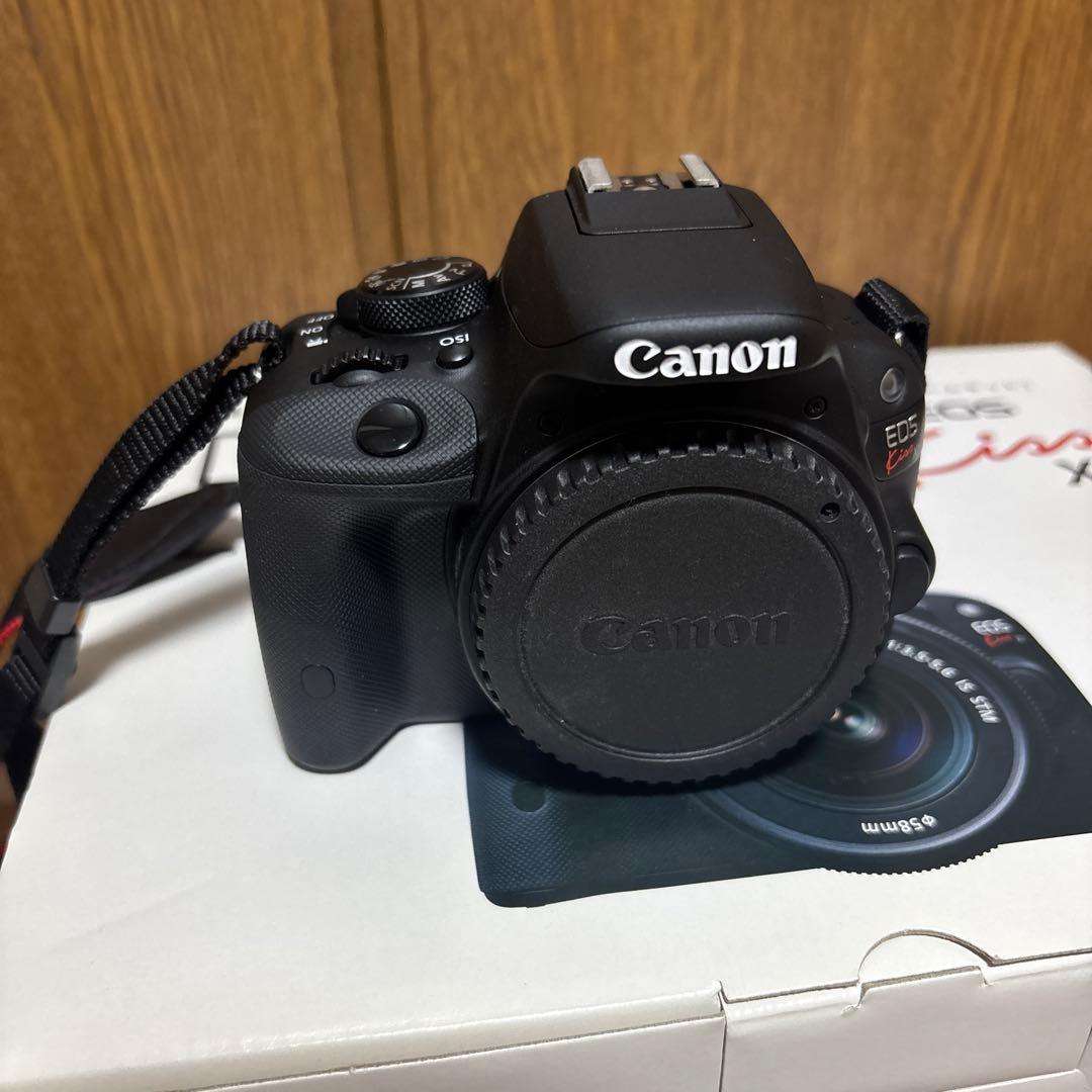 超美品 Canon ダブルズームキットEOS KISS X7 単焦点付き