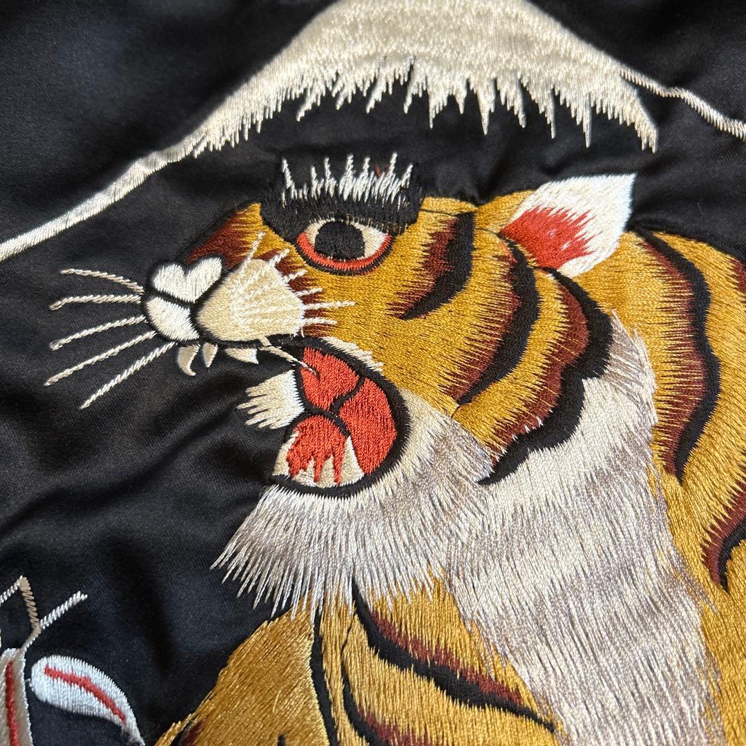 超希少 テーラー東洋 リバーシブル スカジャンM18247 M品番 テキサス虎