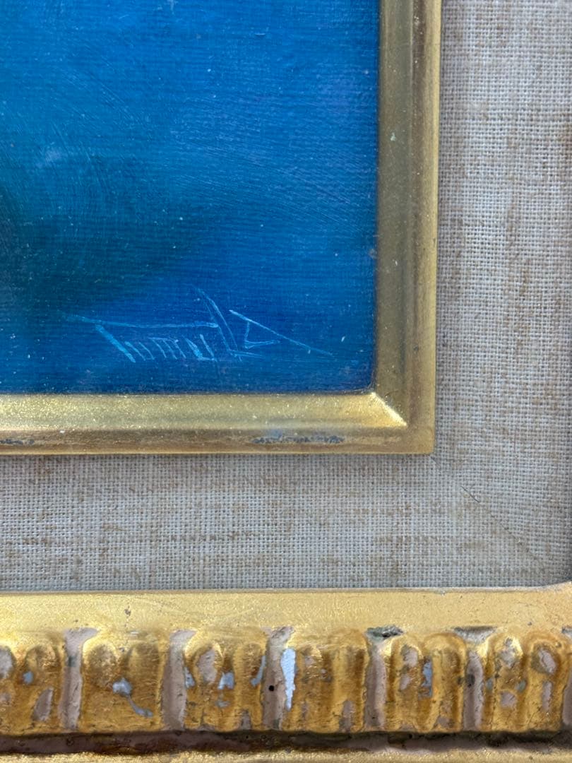 花瓶の花油彩画 コスモス 津村晃三 - メルカリ