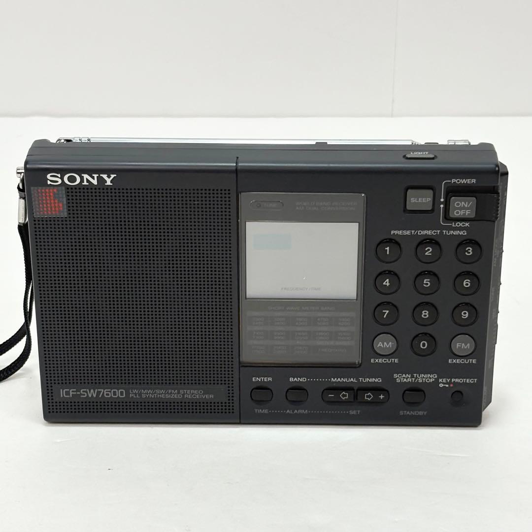 SONY ICF-SW7600 短波ラジオ 付属品豊富 ソニー 箱付き