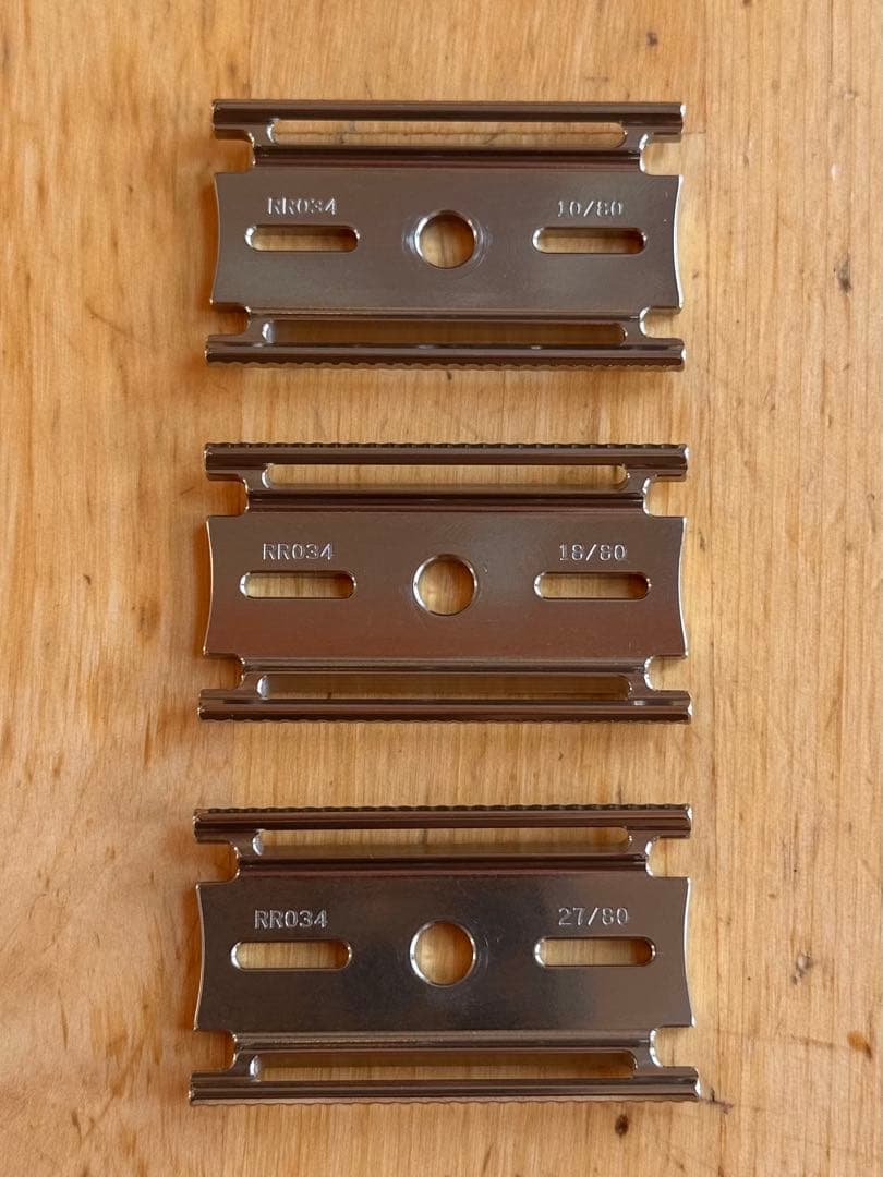 Razorock next level prototype 両刃カミソリ - メルカリ