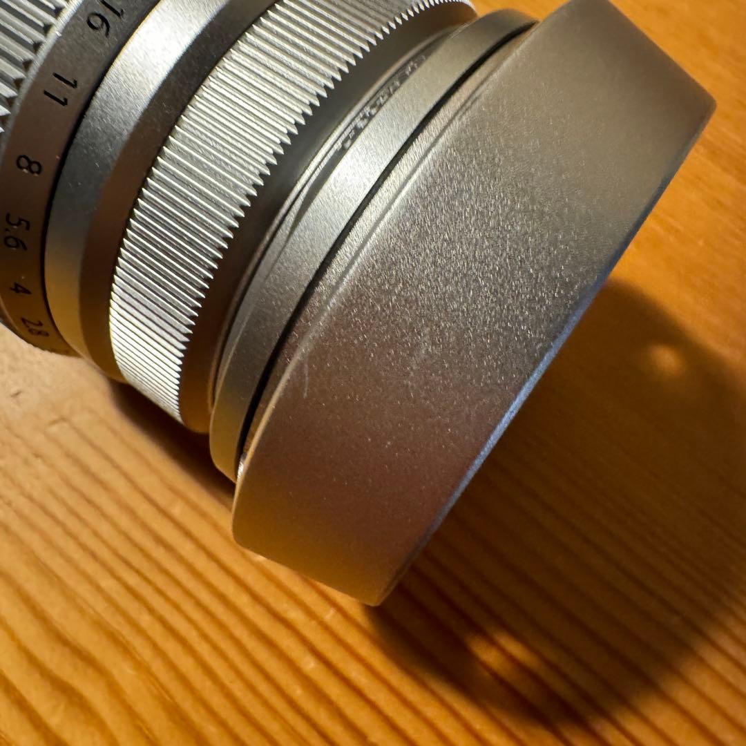 Fujifilm XF 35mm F2 R WR シルバー レンズ