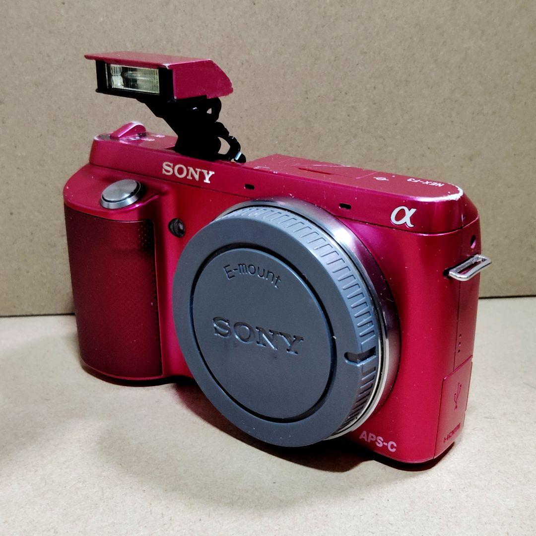 SONY α NEX-F3 ボディ ⚠️念の為、ジャンク扱い❗ - メルカリ