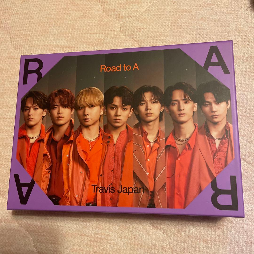 Travis Japan Road to A FC盤　　ポーチなし Travis Japan、ドライブデート体験映像など収録『Road to A』FC限定盤