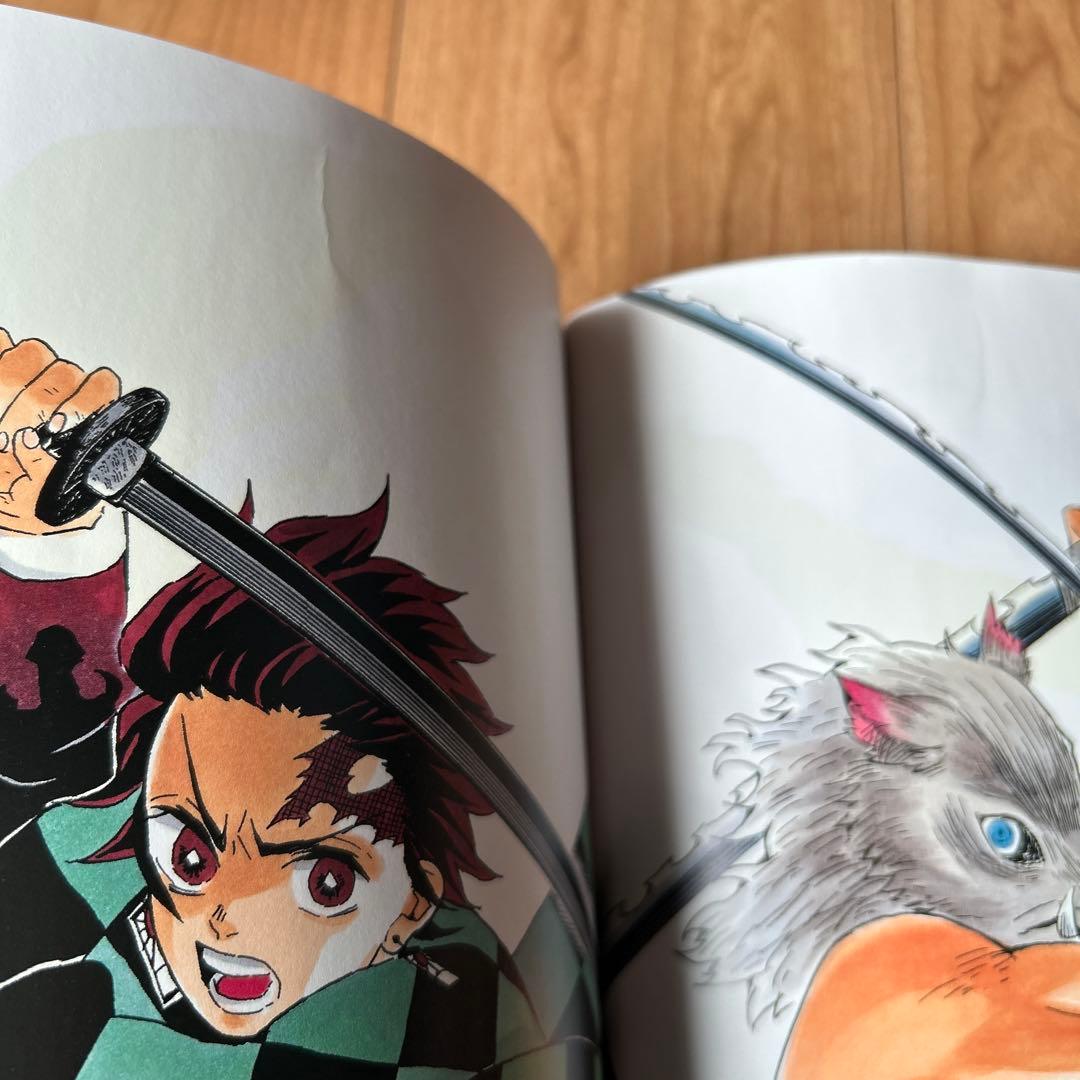 アニメ「鬼滅の刃」イラスト記録集 壱 吾峠呼世晴画集 幾星霜 2冊