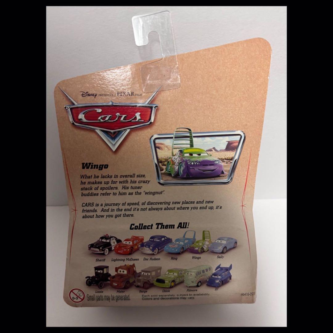 新品】【未使用】カーズ ウィンゴ 砂漠カード初期 エラー版 ミニカー