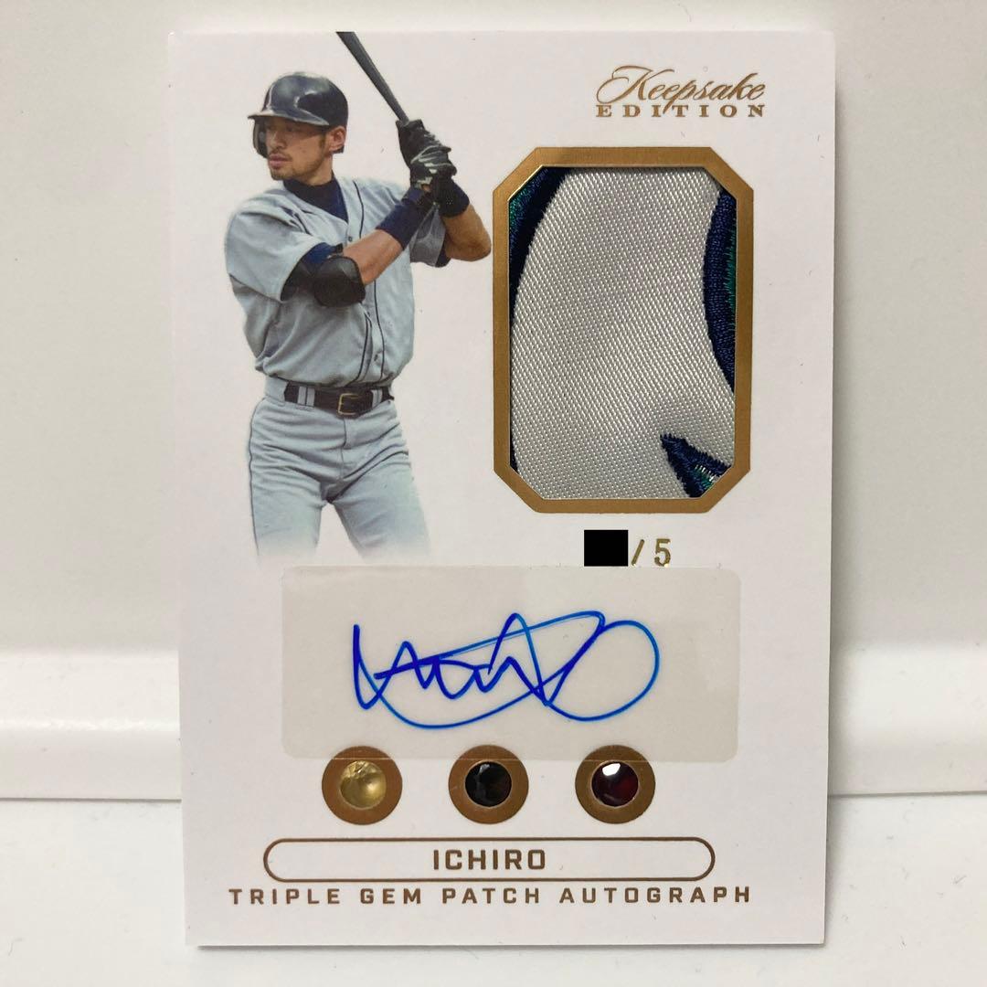 サクさく イチロー 直筆サイン 限定5枚 2024 Keepsake ミントモール / MINT 池袋店 / 2024 Topps NPB Chrome イチロー