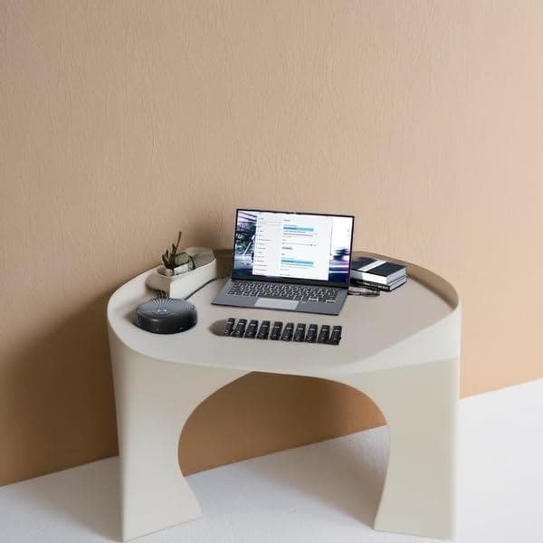 会議用マイクスピーカー　10〜15人用10個のAIマイク付USBスピーカーフォン