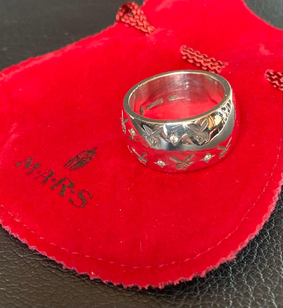 MARS RING 21号 マーズ ジルコニア 蜂 PUERTA DEL SOL Institute Ring for House Mars from Pierce Brown's Red Rising – BJS