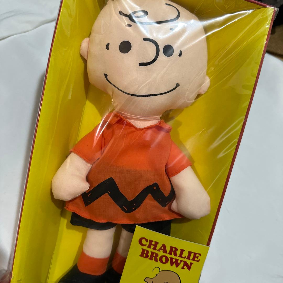 レアチャーリーブラウンビンテージメディコム・トイ2Dプラッシュクッション