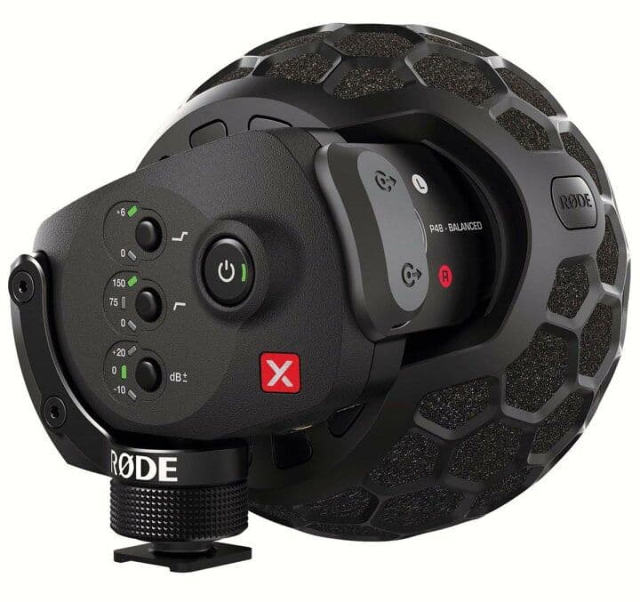 高性能 ステレオオンカメラマイク RODE Stereo VideoMic X