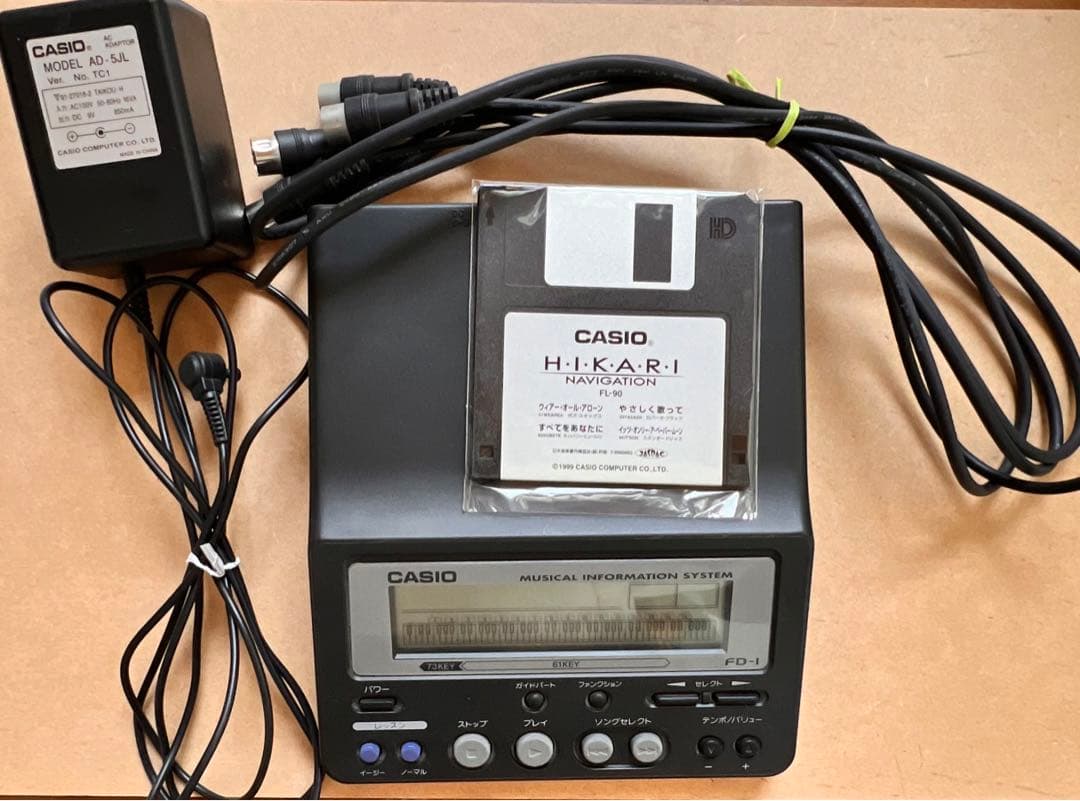 CASIO FD-1 フロッピーディスクプレイヤー MIDI - メルカリ