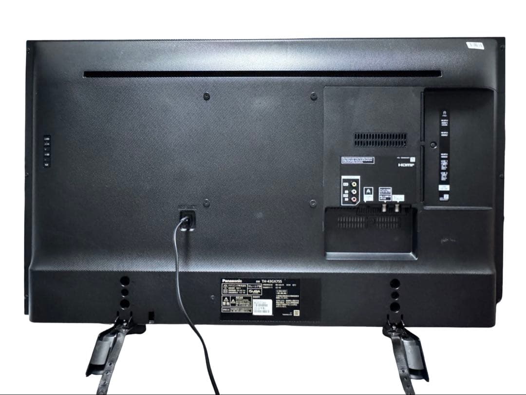 パナソニック ビエラ 43V型 液晶テレビ TH-43GX755 2019年製③