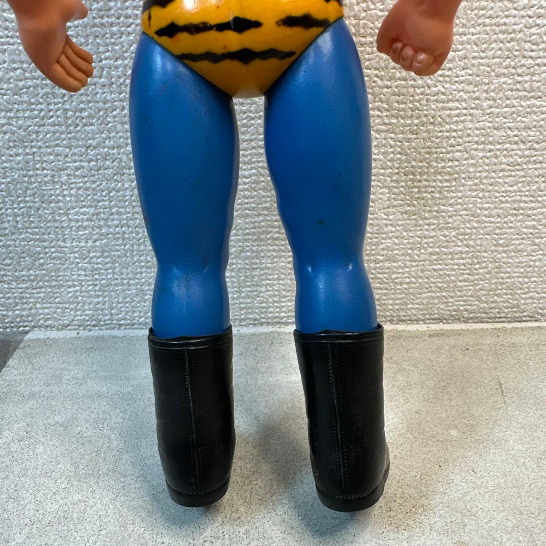 当時物 タイガーマスク 梶原一騎 辻なおき ソフビ 中嶋製作所 面とれ