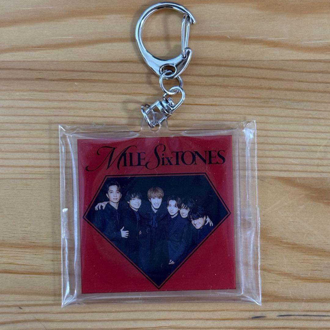 SixTONES MILESixTONES 特典 アクリルキーホルダー - メルカリ