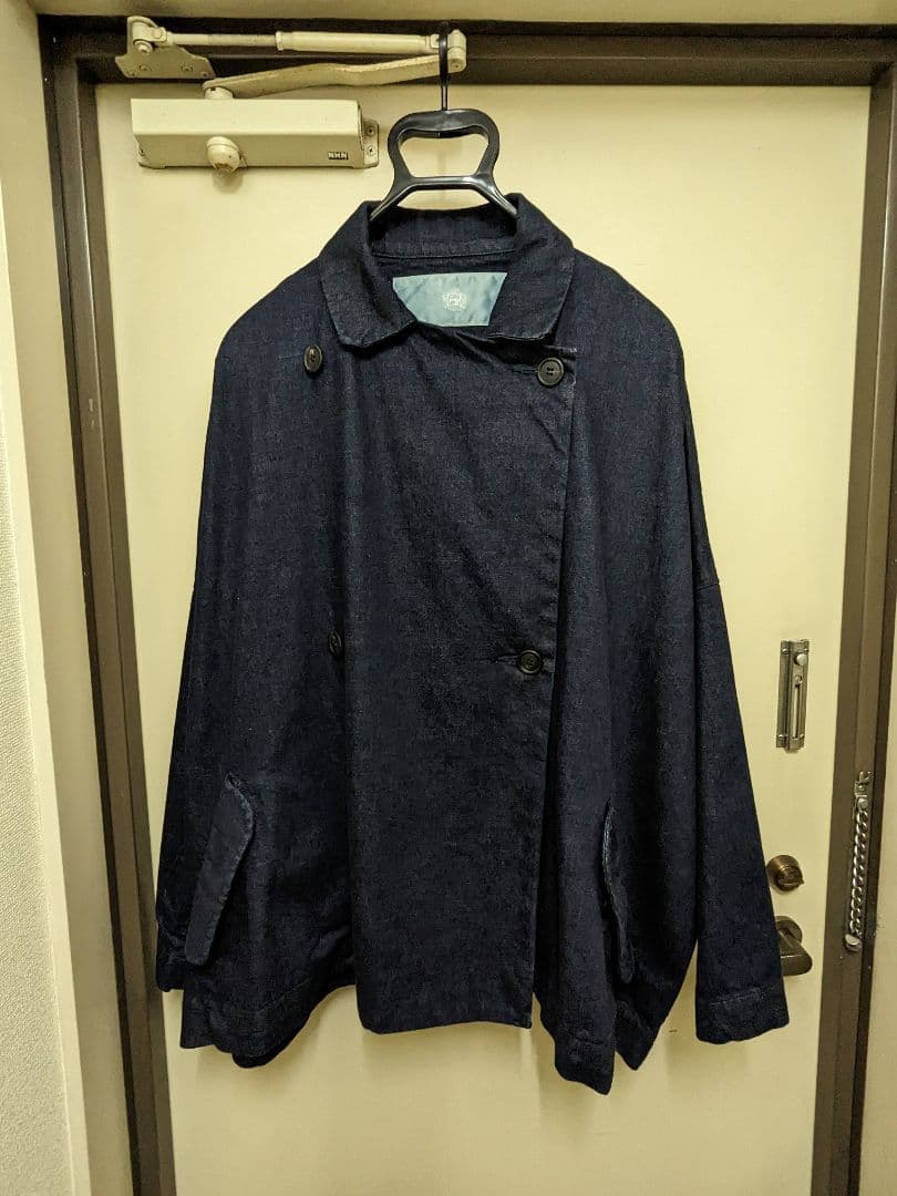 ひ*ろ様 Dulcamara デニムダブルショートコート Dulcamara デニムダブルショートコート