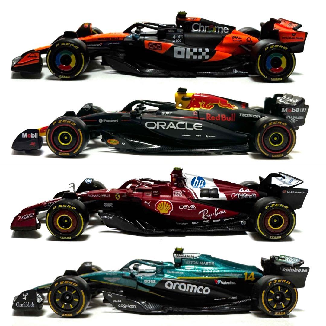 ブラーゴ F1 1/43 2025 ミニカー 4台セット - メルカリ