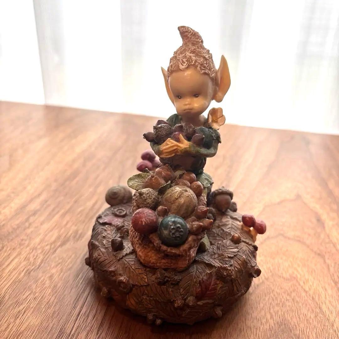 最終値下げ】【希少】 与勇輝 妖精の陶器フィギュア 人形 ニングル