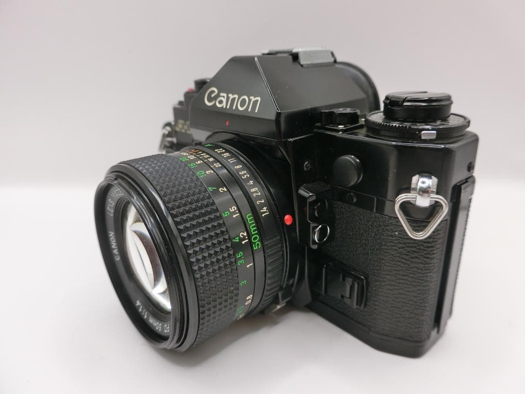 【完動品】キャノン CANON A-1 +標準レンズ501.4フィルム 一眼レフ