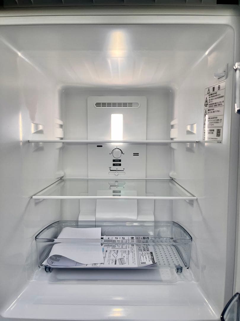 ②【送料無料】SHARP 冷蔵庫 152L SJ-D15K-W 2023年
