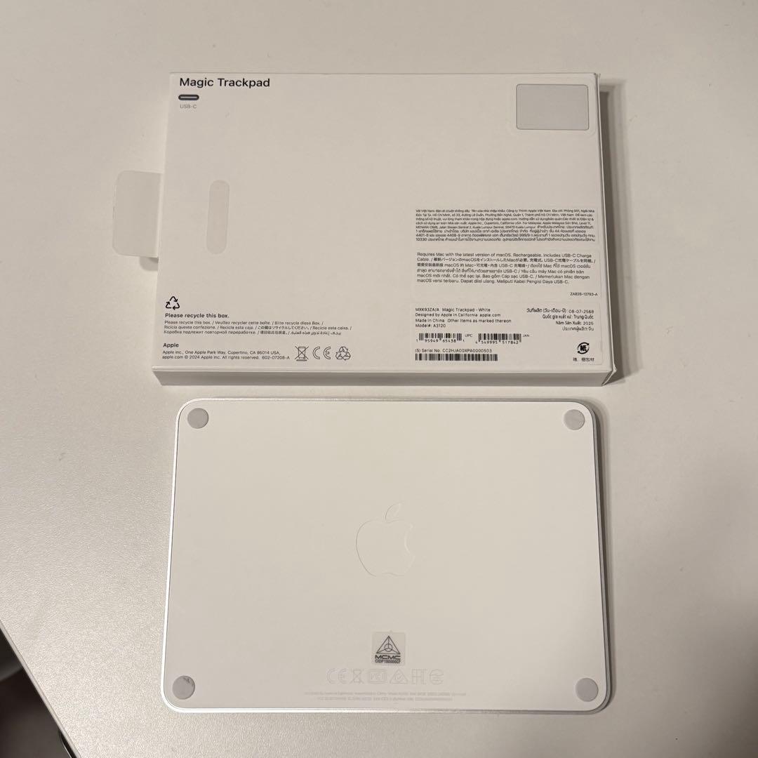 【Apple】Magic Trackpad (USB-C)