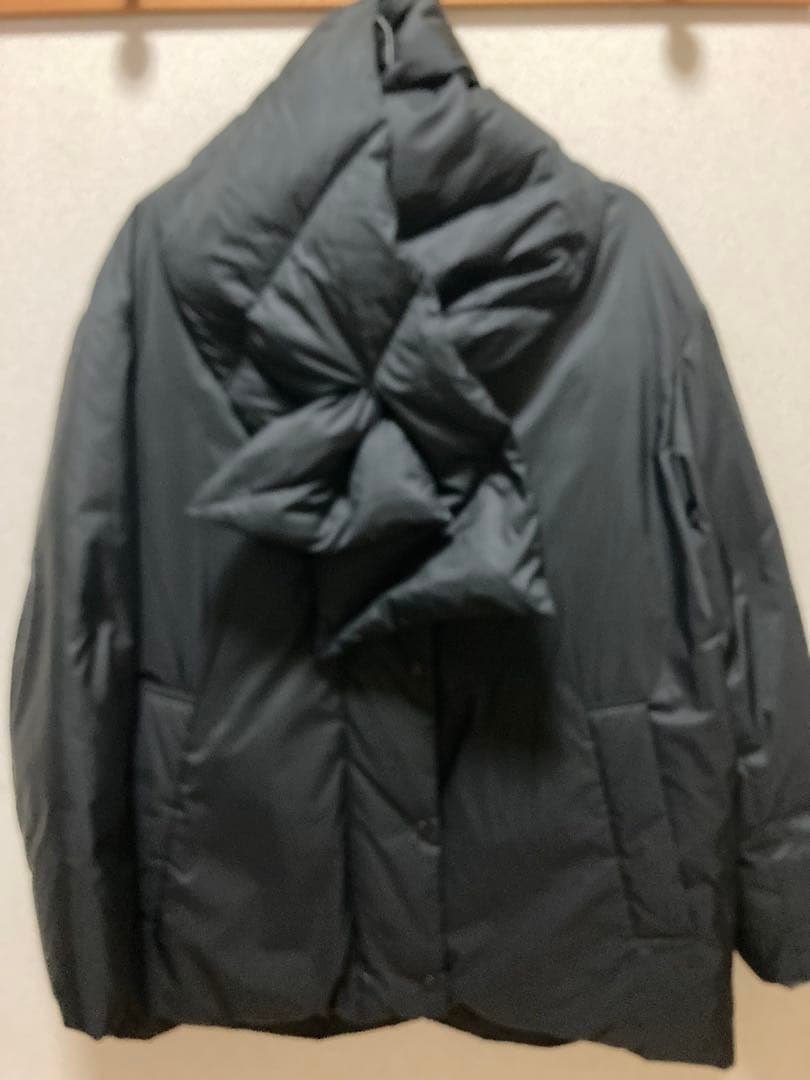 23区 mi-mollet掲載 ストール付 ADSダウンショート コート 46 - メルカリ