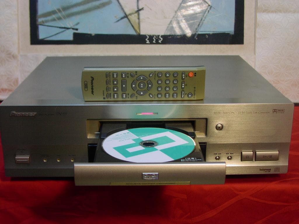 ☆パイオニア DVDビデオ/CDプレーヤー「DV-S5」動作良好。
