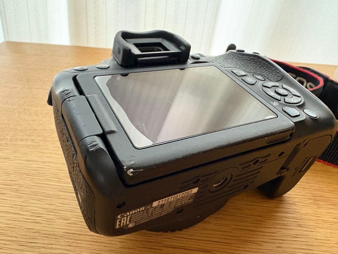 Canon EOS Kiss X9i 本体と純正バッテリー