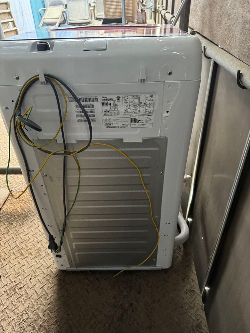 ハイアール　二槽式洗濯機 55+ ピンク