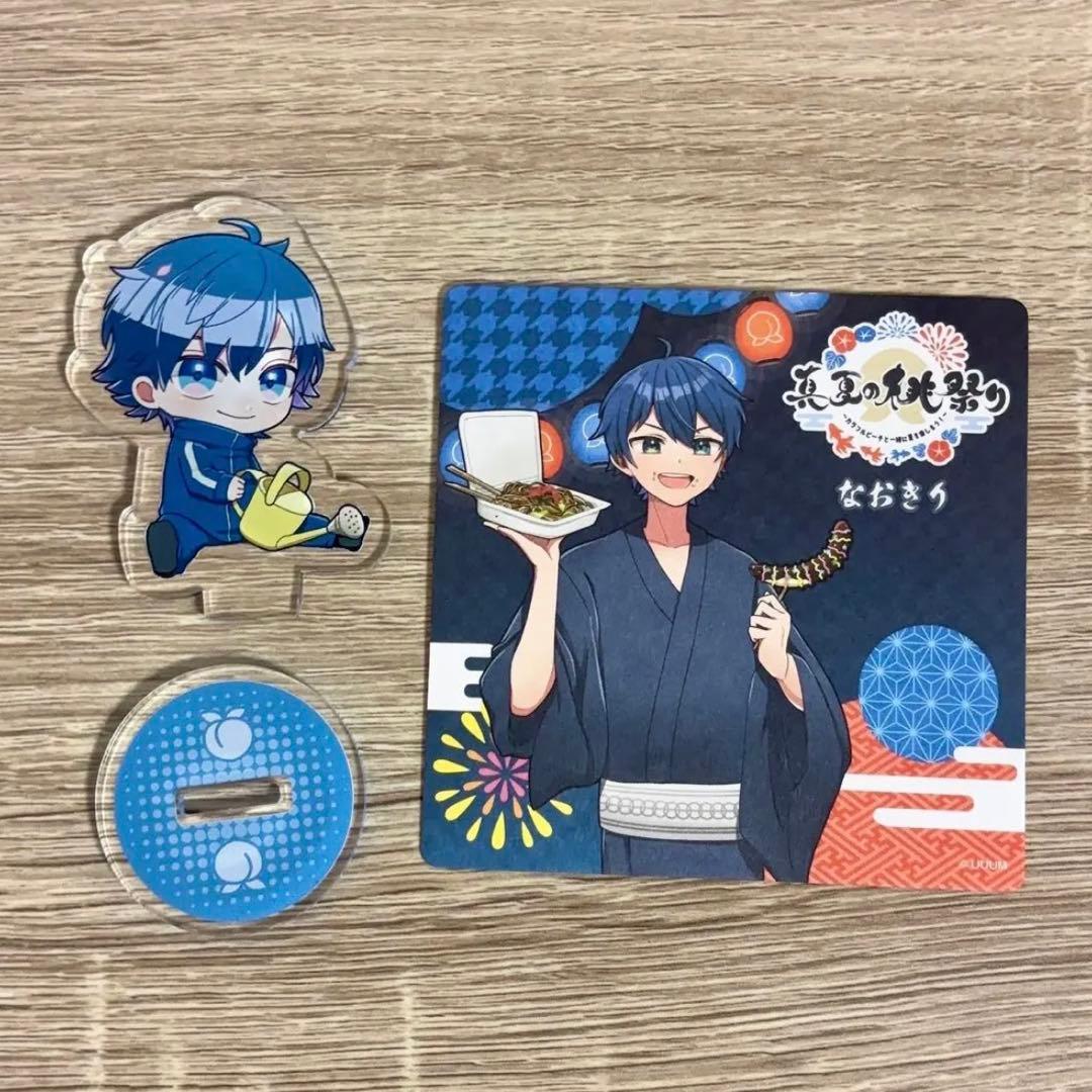 カラフルピーチ なおきり アクリルスタンド コースター - メルカリ