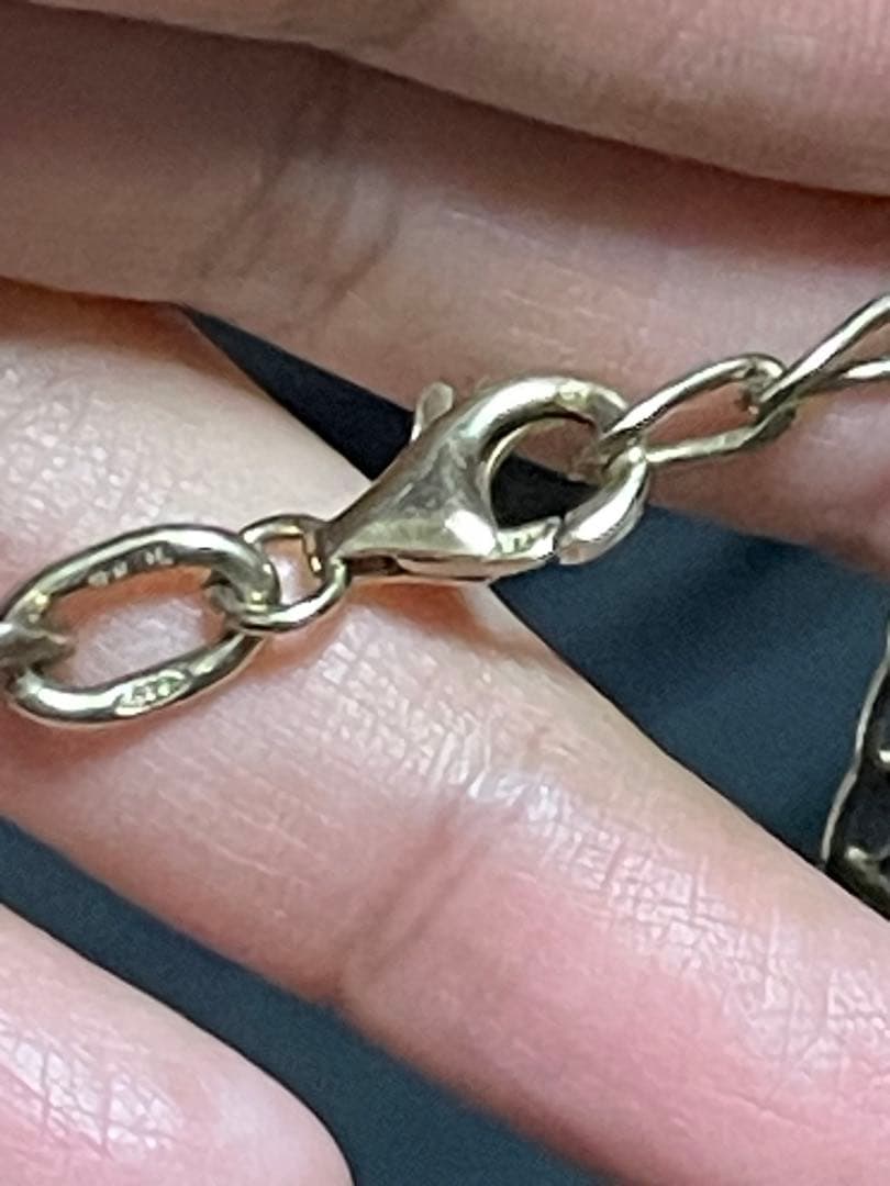 シルバー 925 リンクチェーンネックレス イタリア製