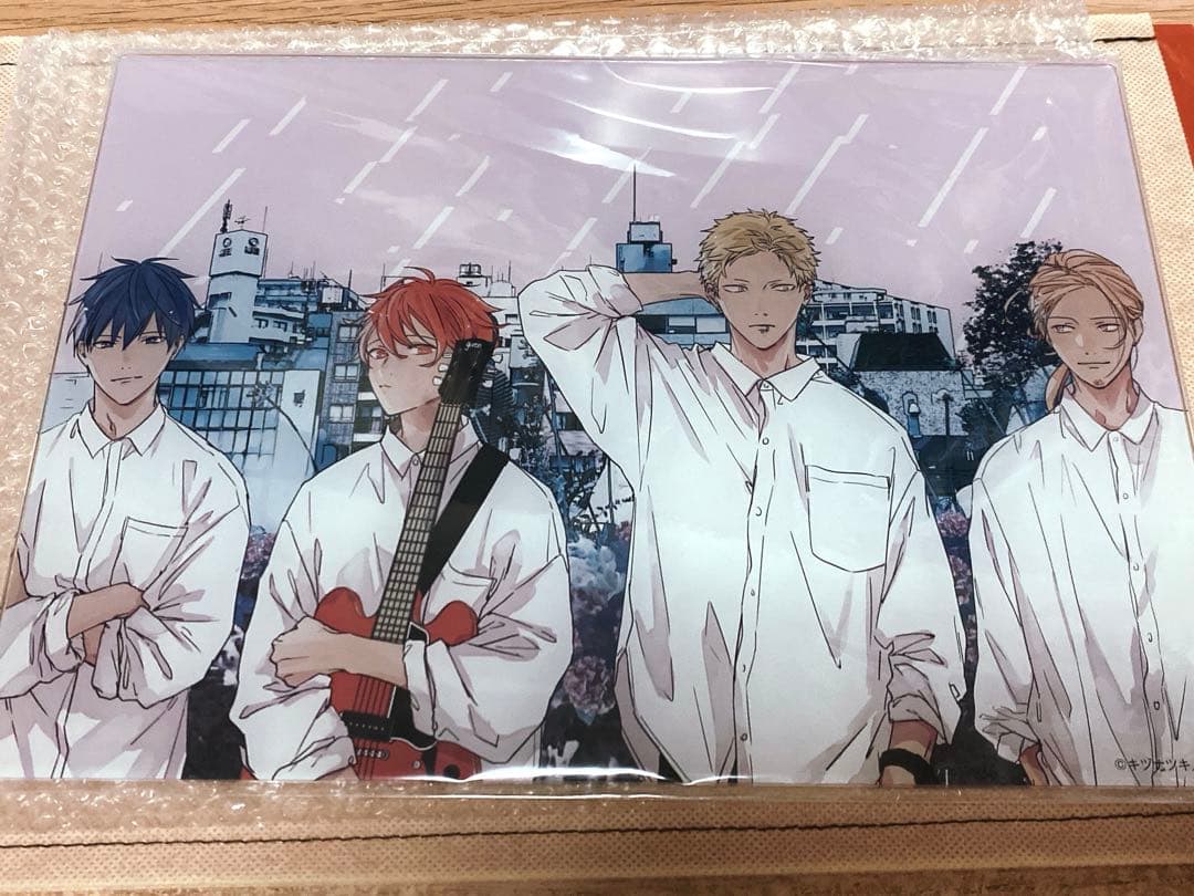 グッズ】ギヴン ギャラリー展 キヅナツキ アクリルプレート 新品