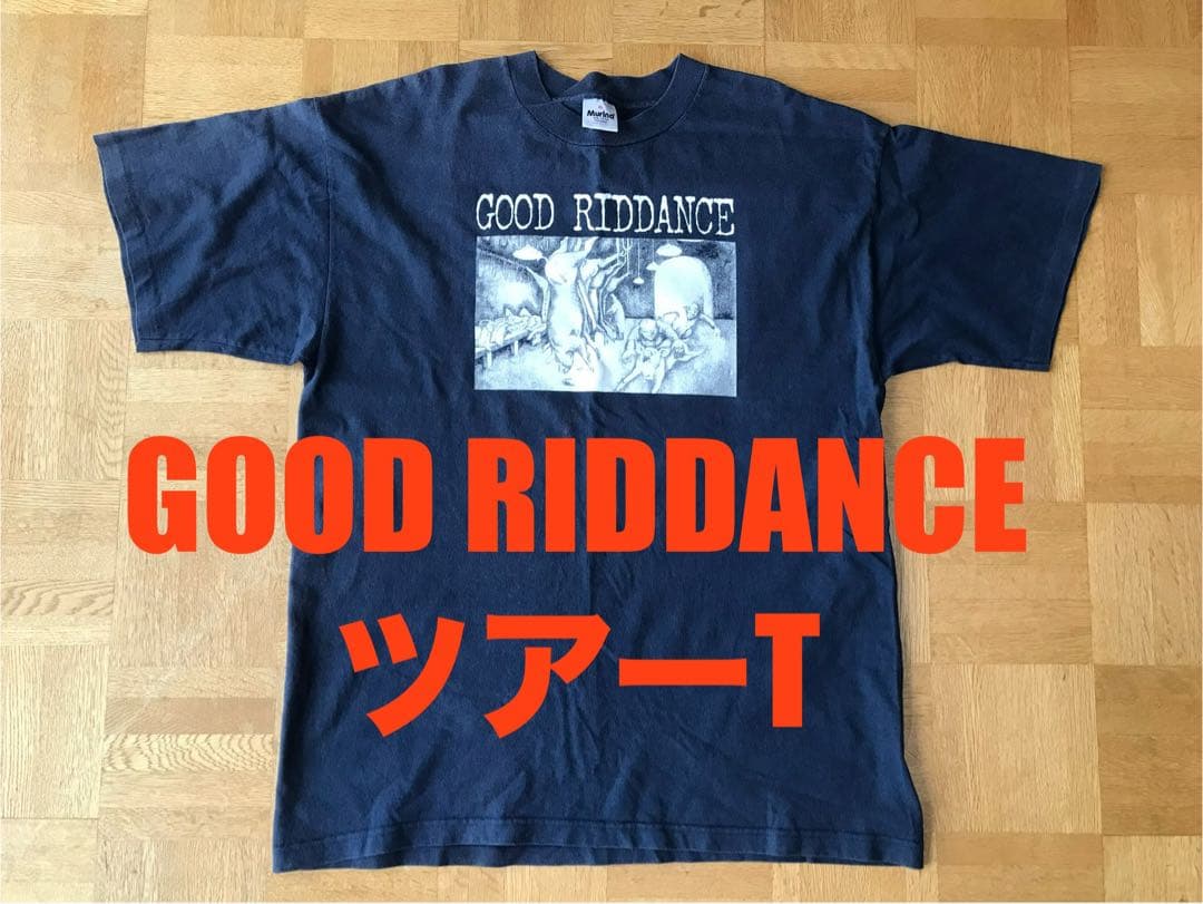ヴィンテージバンドTシャツ】GOOD RIDDANCE Tシャツ バーガンディ