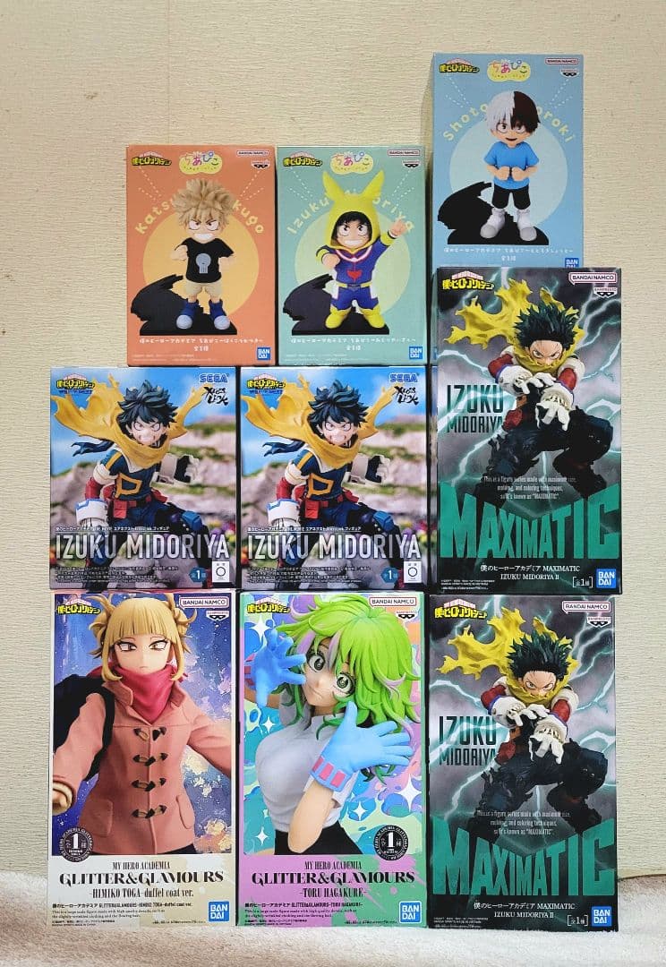 新品未開封フィギュア9体セット まとめ売り ジャンプ プライズ 美少女 新品】プライズ フィギュア まとめ売り 美少女 ジャンプ系 9点セット