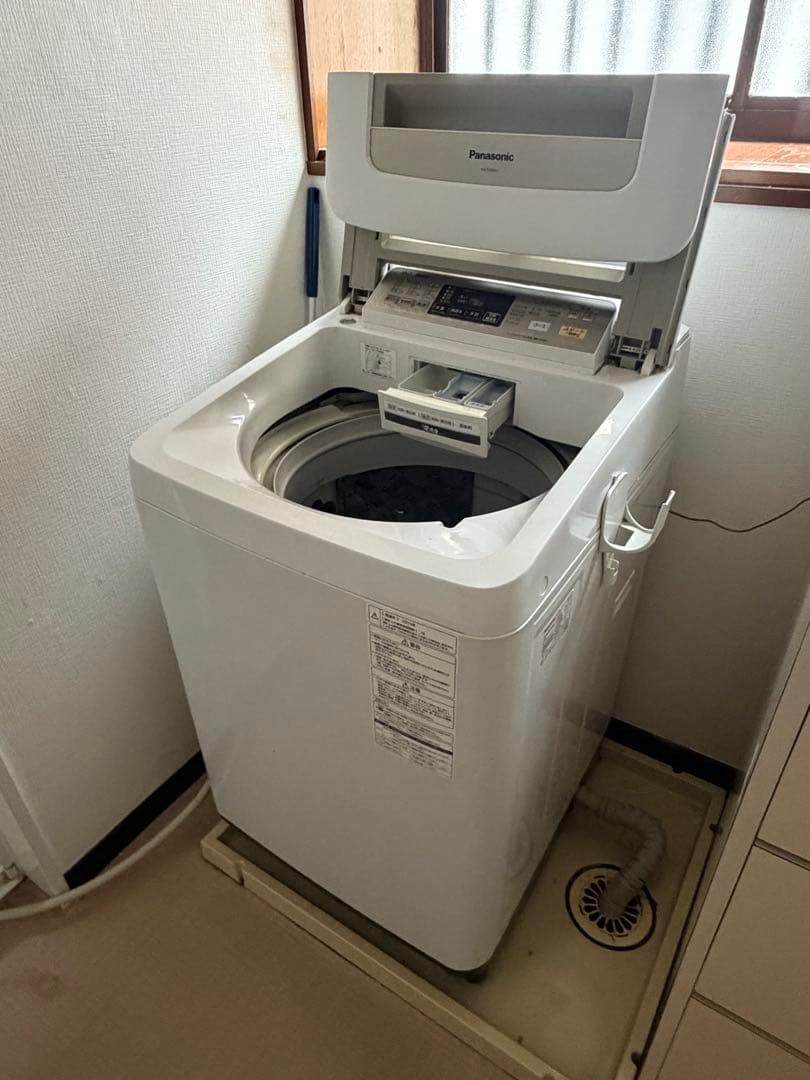 Panasonic Econavi 縦型洗濯機 8.0kg 2015年製