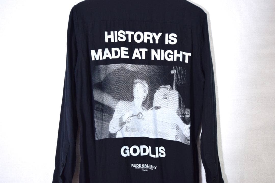 極美品】ルードギャラリー GODLIS NO COLLAR SHIRT - メルカリ
