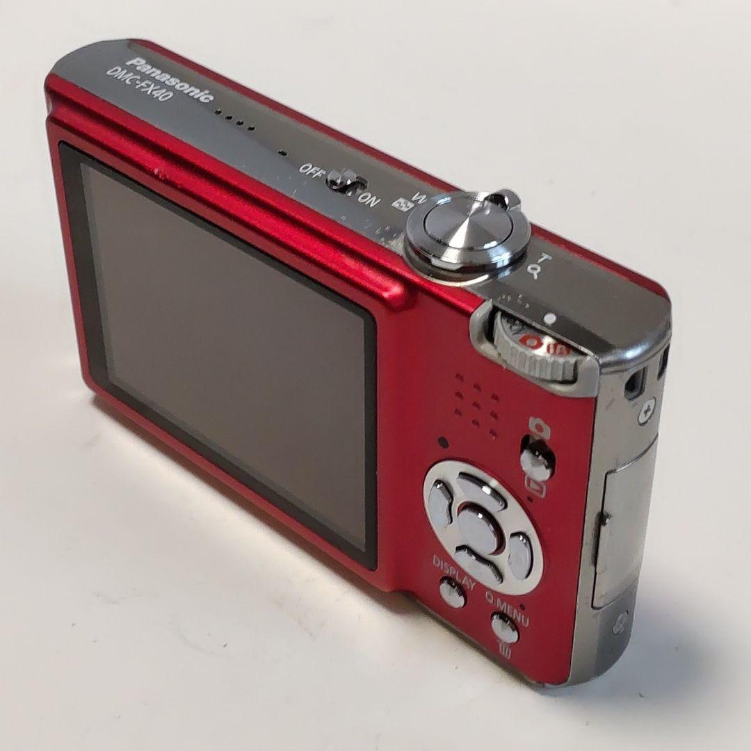動作確認済み パナソニック LUMIX DMC-FX40 オールドコンデジ - メルカリ